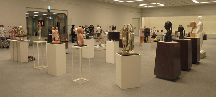 2023年8月2日　第40回新潟県彫刻会展　会場風景画像3
